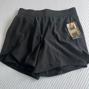 Black Athletic Shorts with compression - NWT